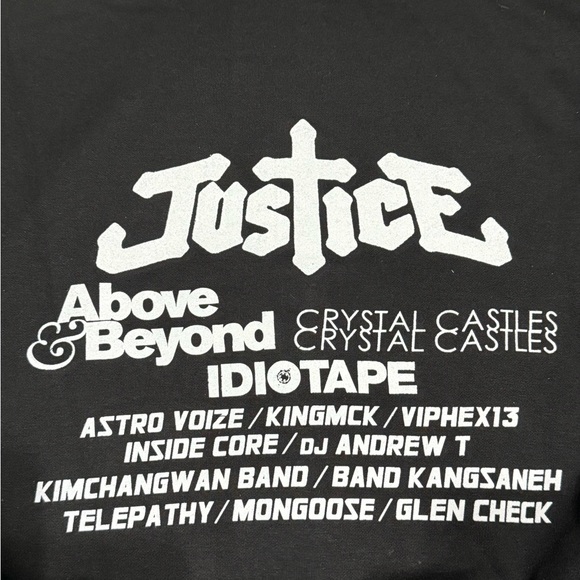 🔥🔥🔥 Above and beyond mens black hoodie sweater size small mens black hoodie - Picture 3 of 4